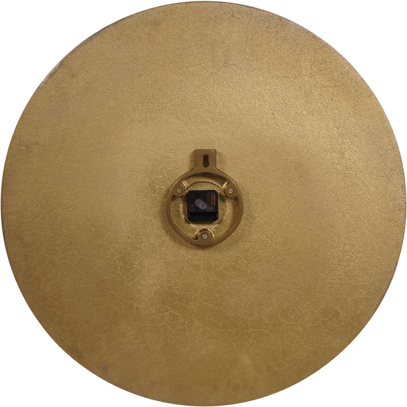 Textured Champagne Gold Wall Clock